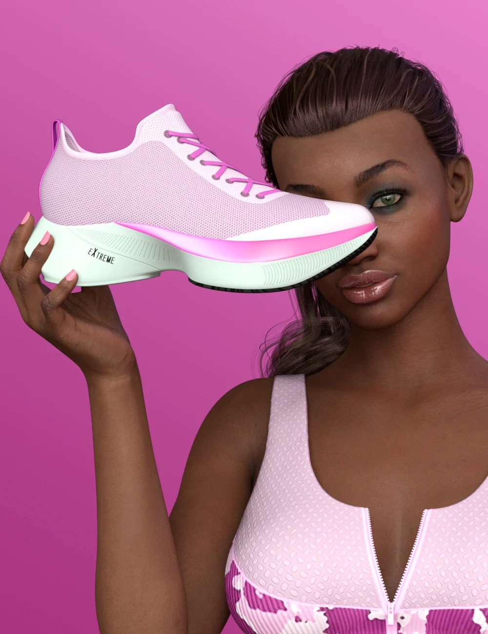 Active Training Sneakers for Genesis 8.1 Females