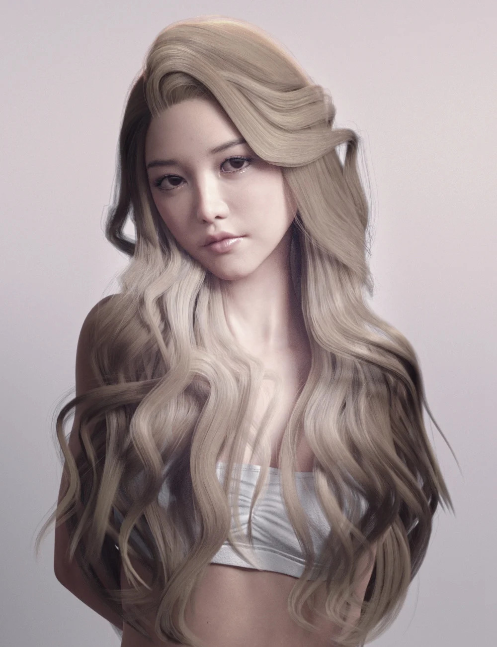 Cangfa Hair for Genesis 8 and 8.1 Females