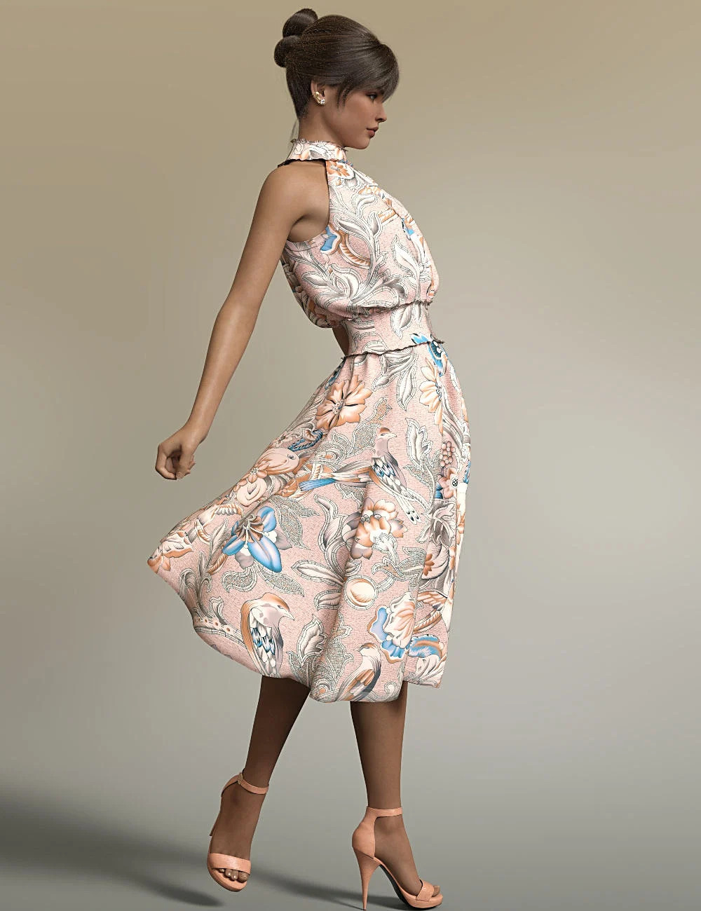 dForce Kassie Outfit for Genesis 8 and 8.1 Females