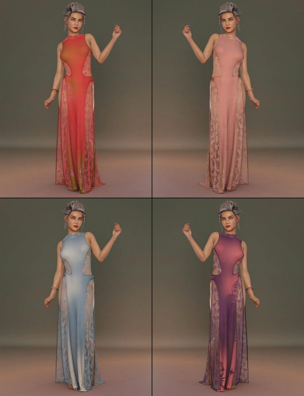 dForce Vita Outfit for Genesis 8 and 8.1 Females