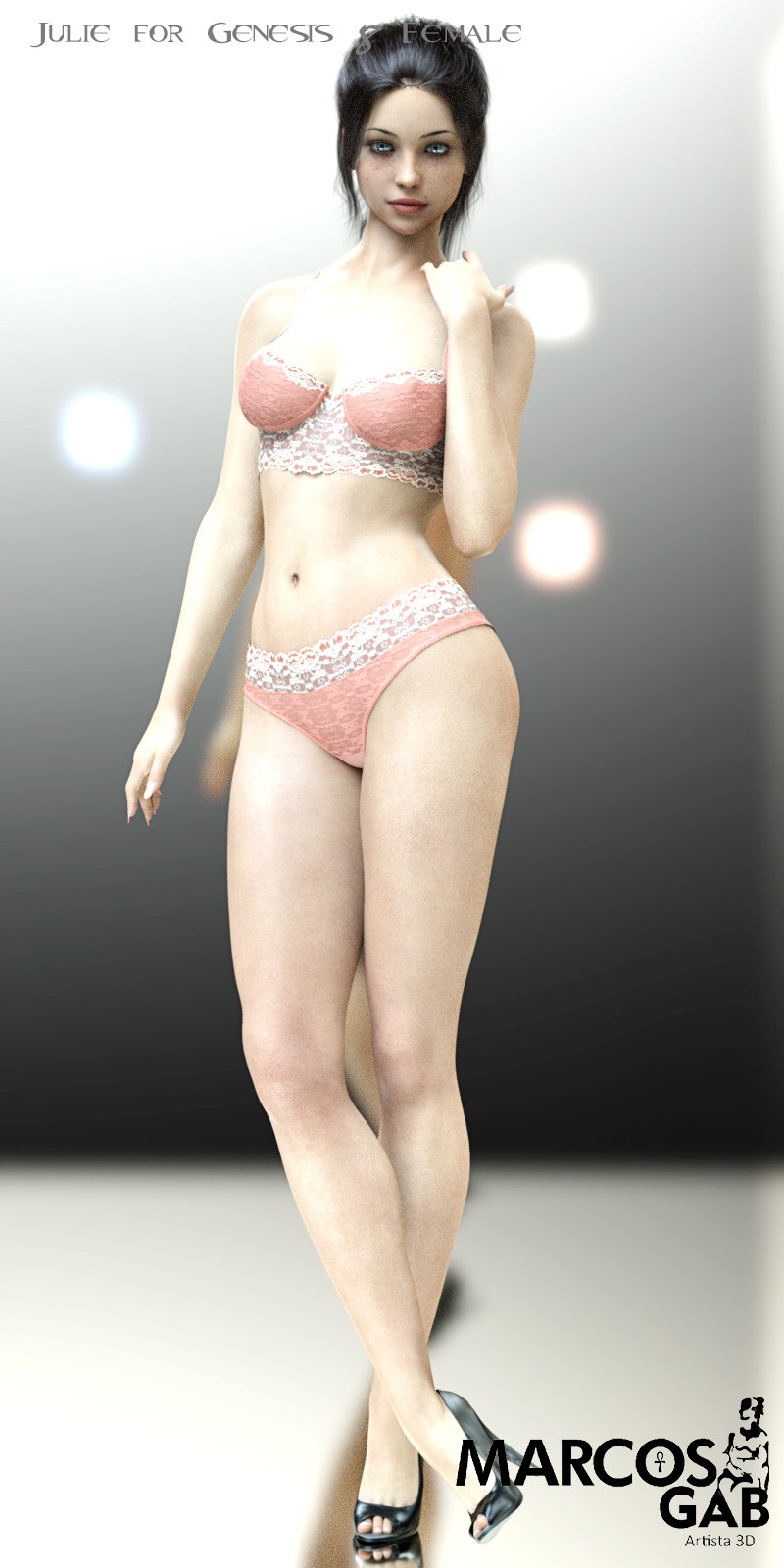 Julie For Genesis 8 Female