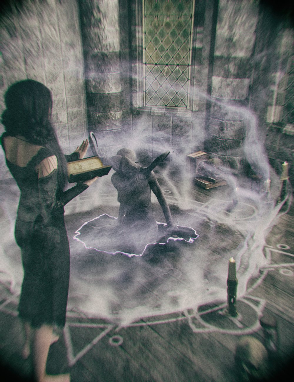 KuJ Wizard Poses and Magic Props