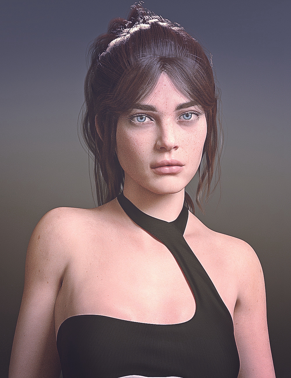Mawei Hair for Genesis 8 and 8.1 Females