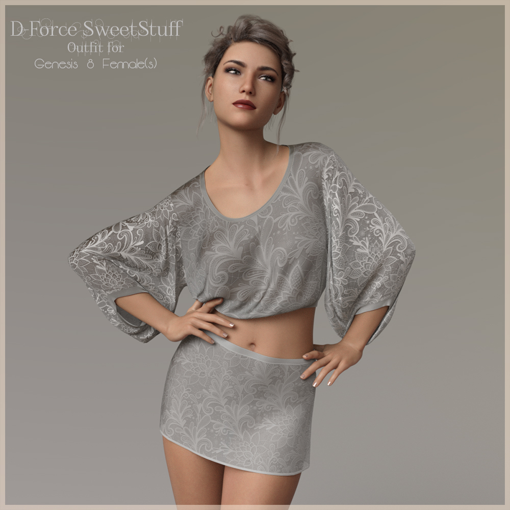 D-Force SweetStuff Outfit for G8F