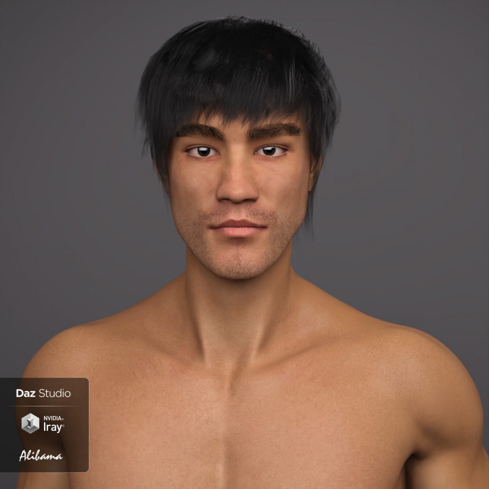 Bad Boy Collection 03 HD With Hairs for Genesis 8 Male