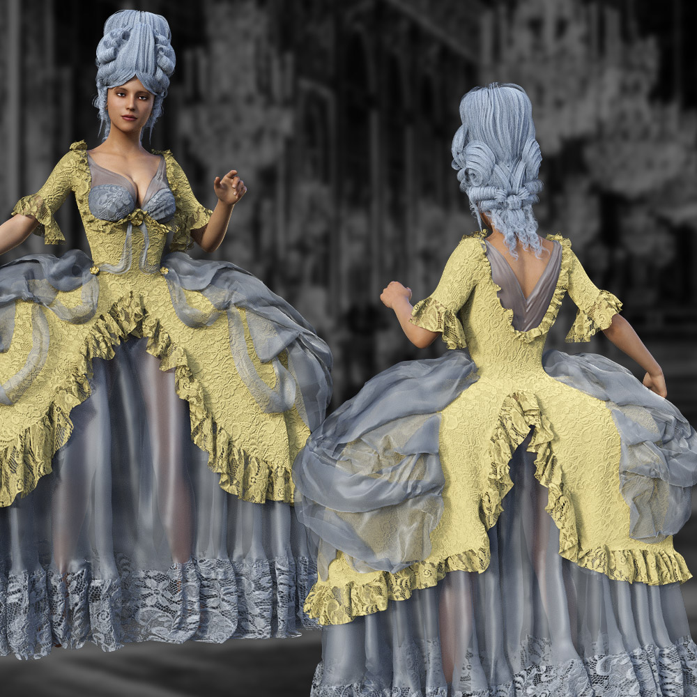 18th Century Gown for G8F
