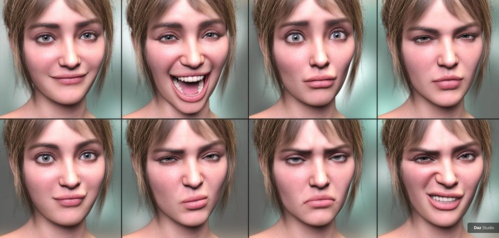 Big Expressive 8.1 for Genesis 8.1 Female