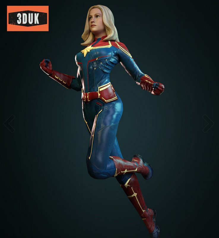 Captain Marvel MCU For G8F