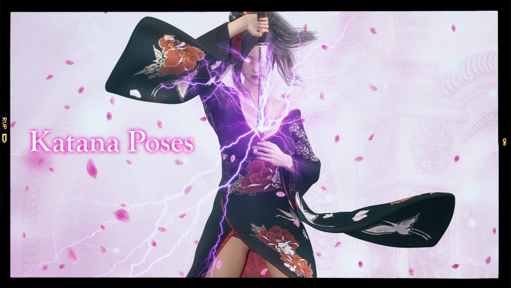 Katana Poses for G8F