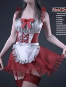 dForce Maid Dress and pose for Genesis 8 and 8.1Females