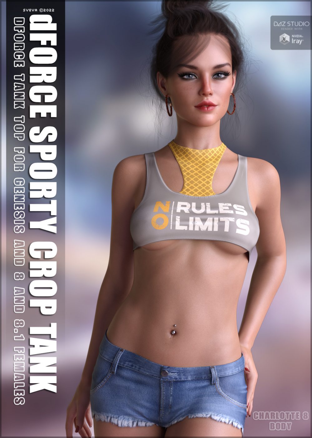 dForce Sporty Crop Tank G8G8.1F