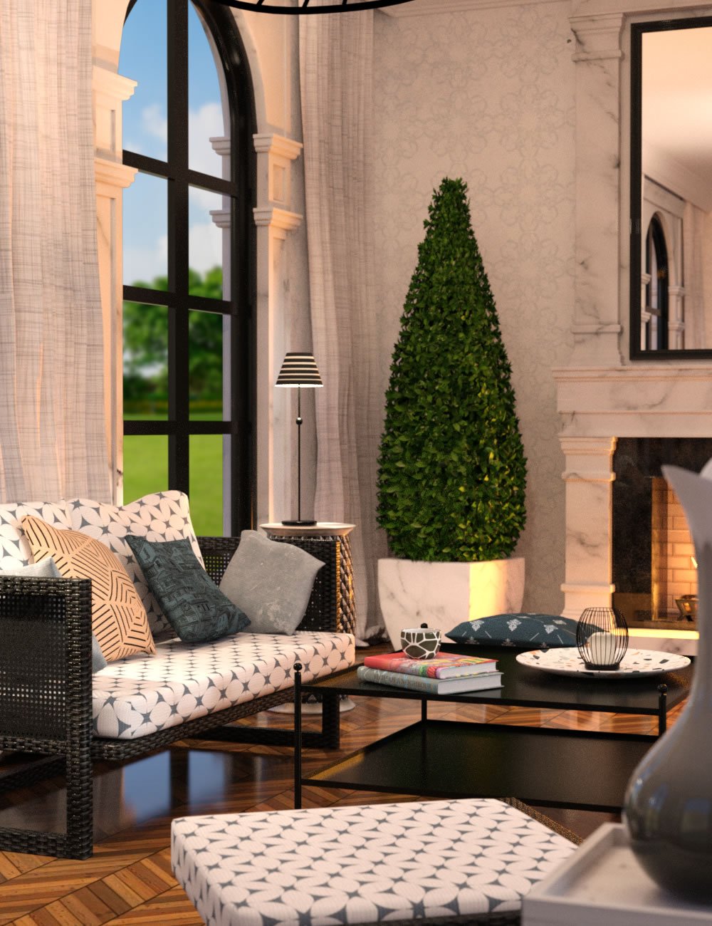 Arches Lounge and Patio