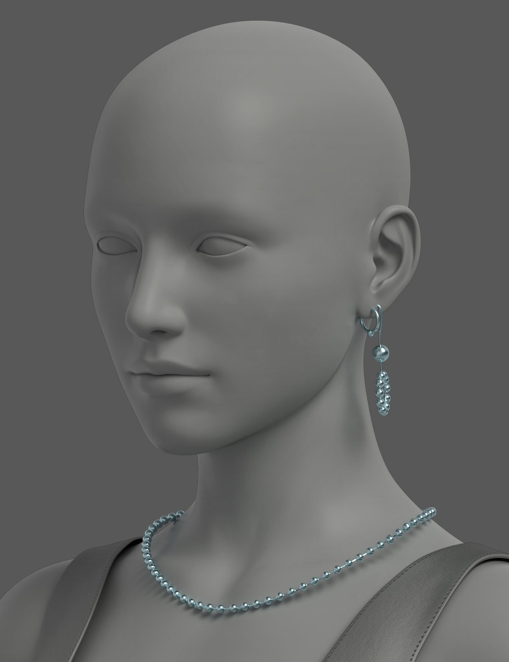 Blue Jewels for Genesis 8 and 8.1 Females
