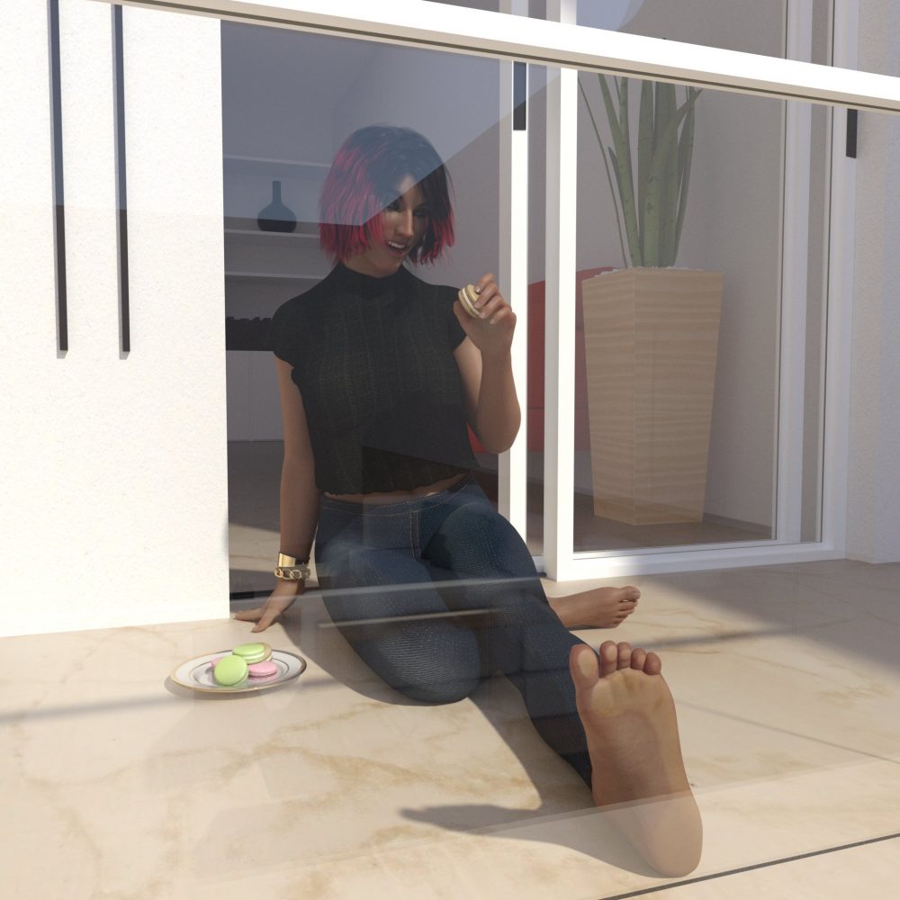 Feet Variations - Texture Alternatives For Genesis 8 Female