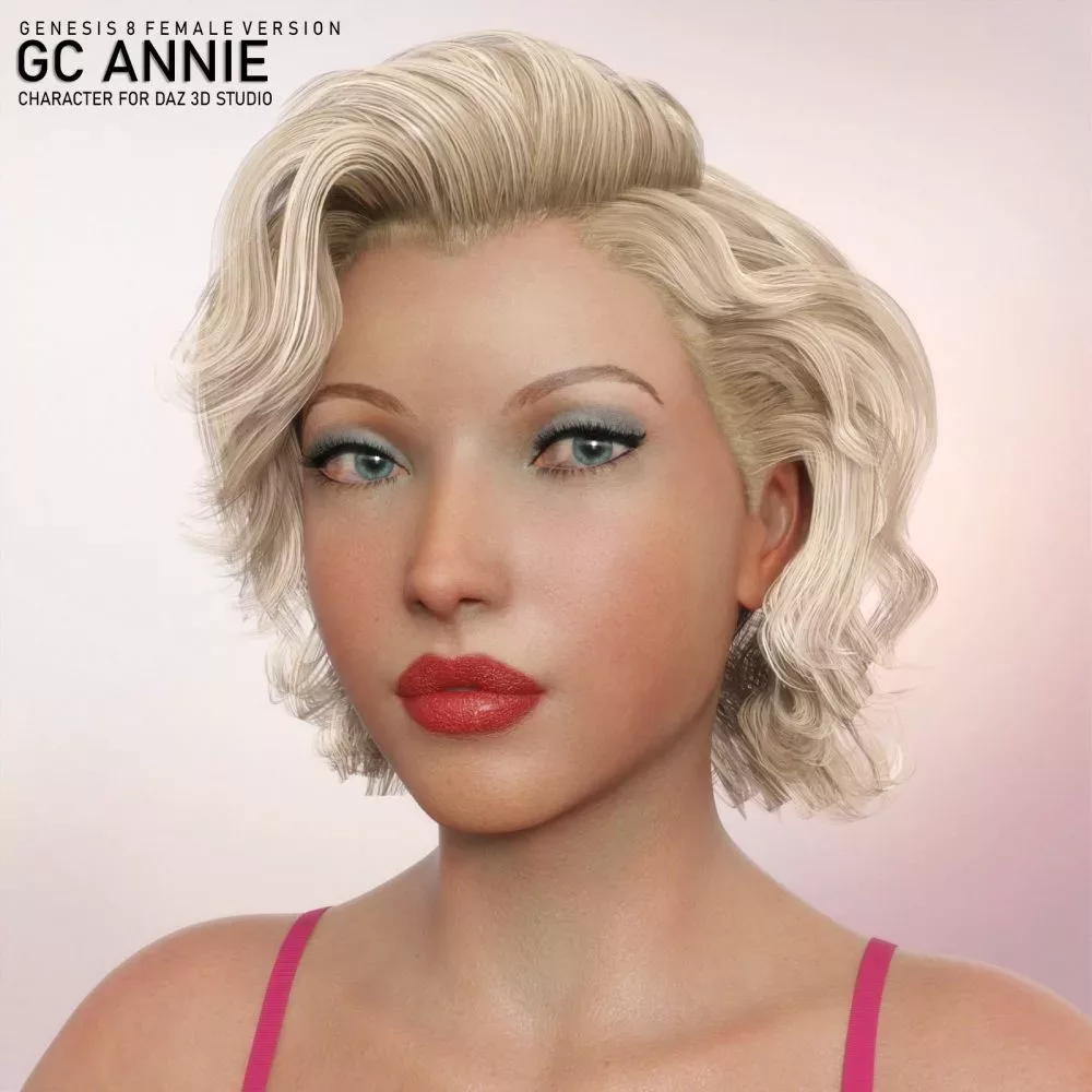 Gc Annie For G8f ⋆ Freebies Daz 3d