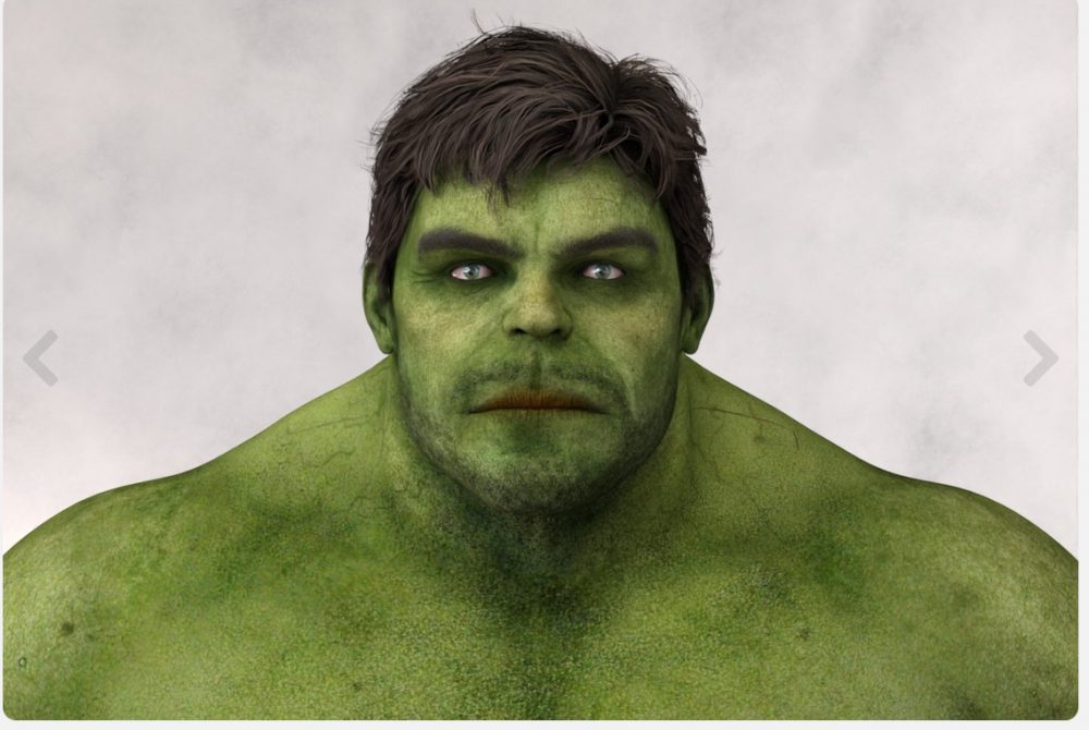 The Incredible Hulk For Genesis 8 Male