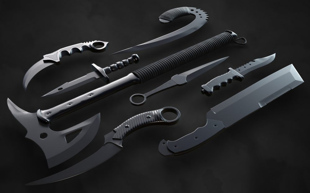 Hunting Tactical Knife Set for Genesis 8