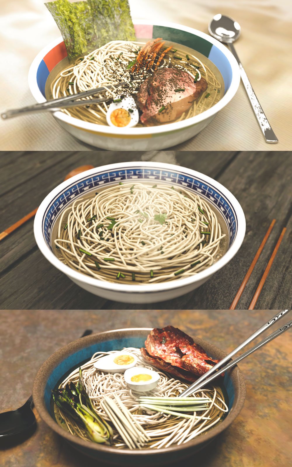 Noodles Props and Poses