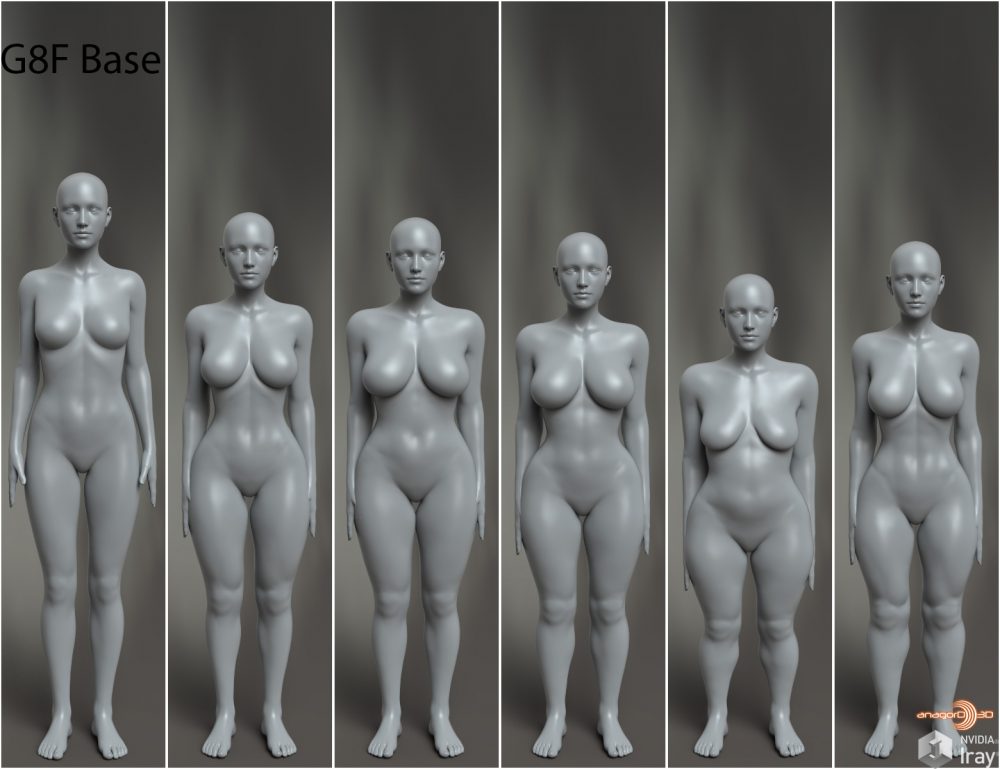 Fantasy Body Morphs for G8F and G8.1F Vol 3