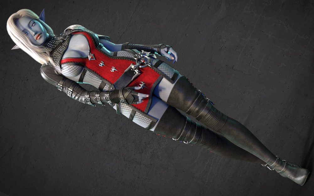 Material Expansion for Elven Assasin Set for G8F and G8.1F