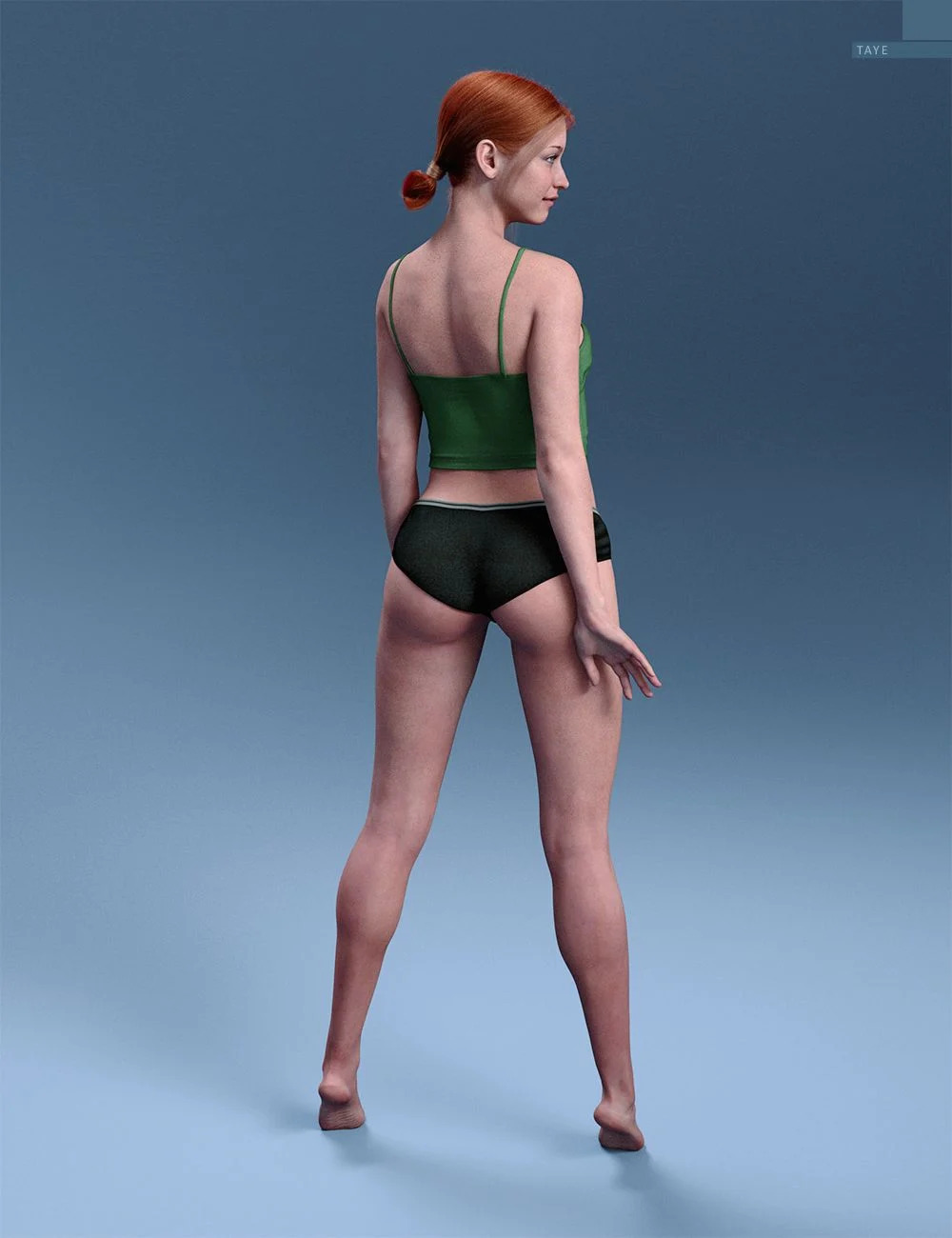 Taye HD with HD Expression for Genesis 8.1 Female