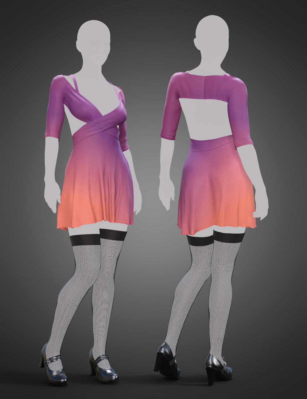 Wrapped in Summer Outfit Textures