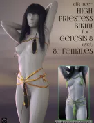 dForce High Priestess Bikini for Genesis 8 and 8.1 Females