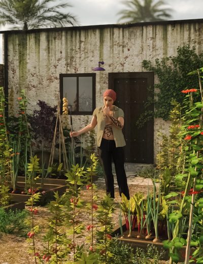 Vegetable-Plot-Veg-Plants-and-Raised-Beds-for-Iray-3