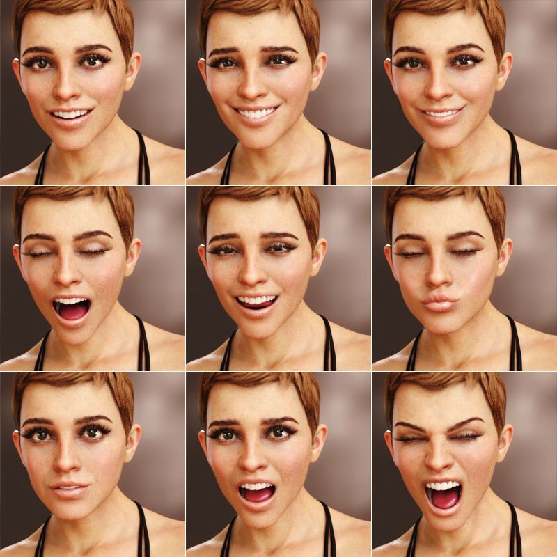 HERMIONE Emotions for G8F