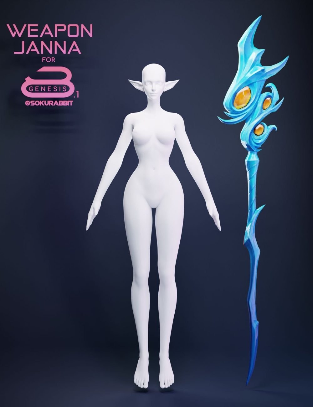 Janna For Genesis 8 and 8.1 Female
