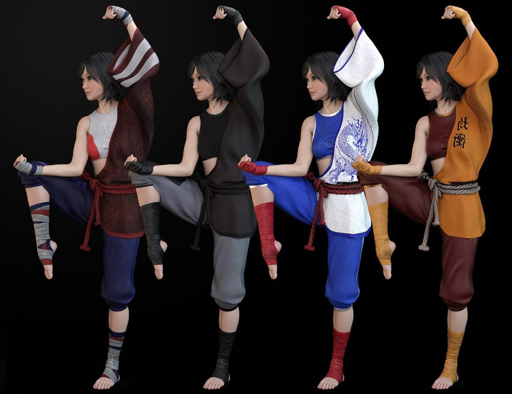 KungFu Fury Textures Add-on