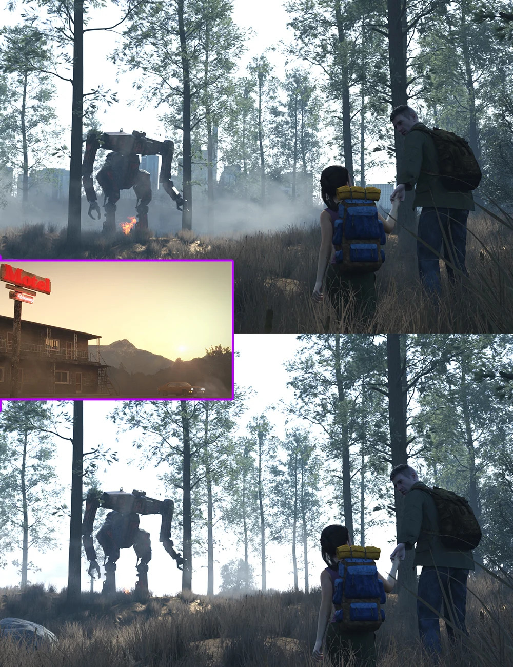 Parallax Backgrounds