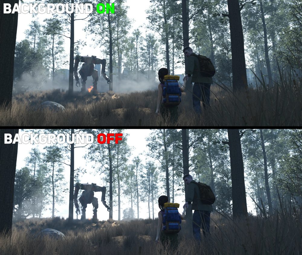 Parallax Backgrounds