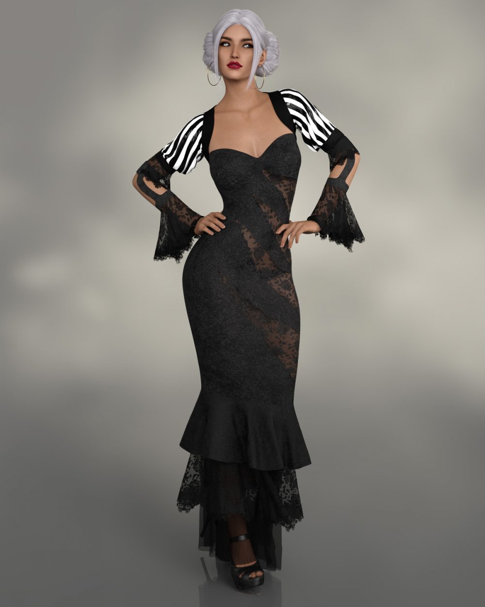 Contour dForce outfit for Genesis 8 Females