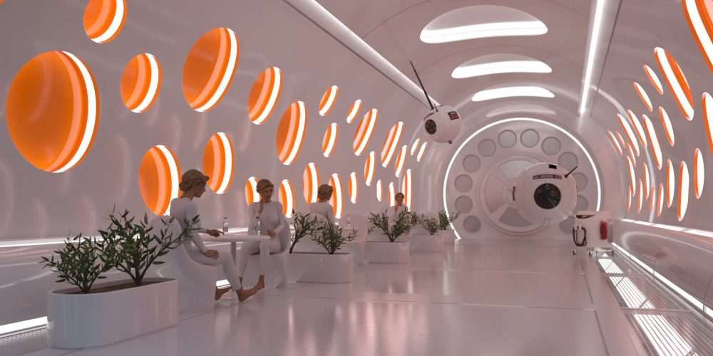 SC21 Station Corridor/Restaurant Scene (2-in-1)