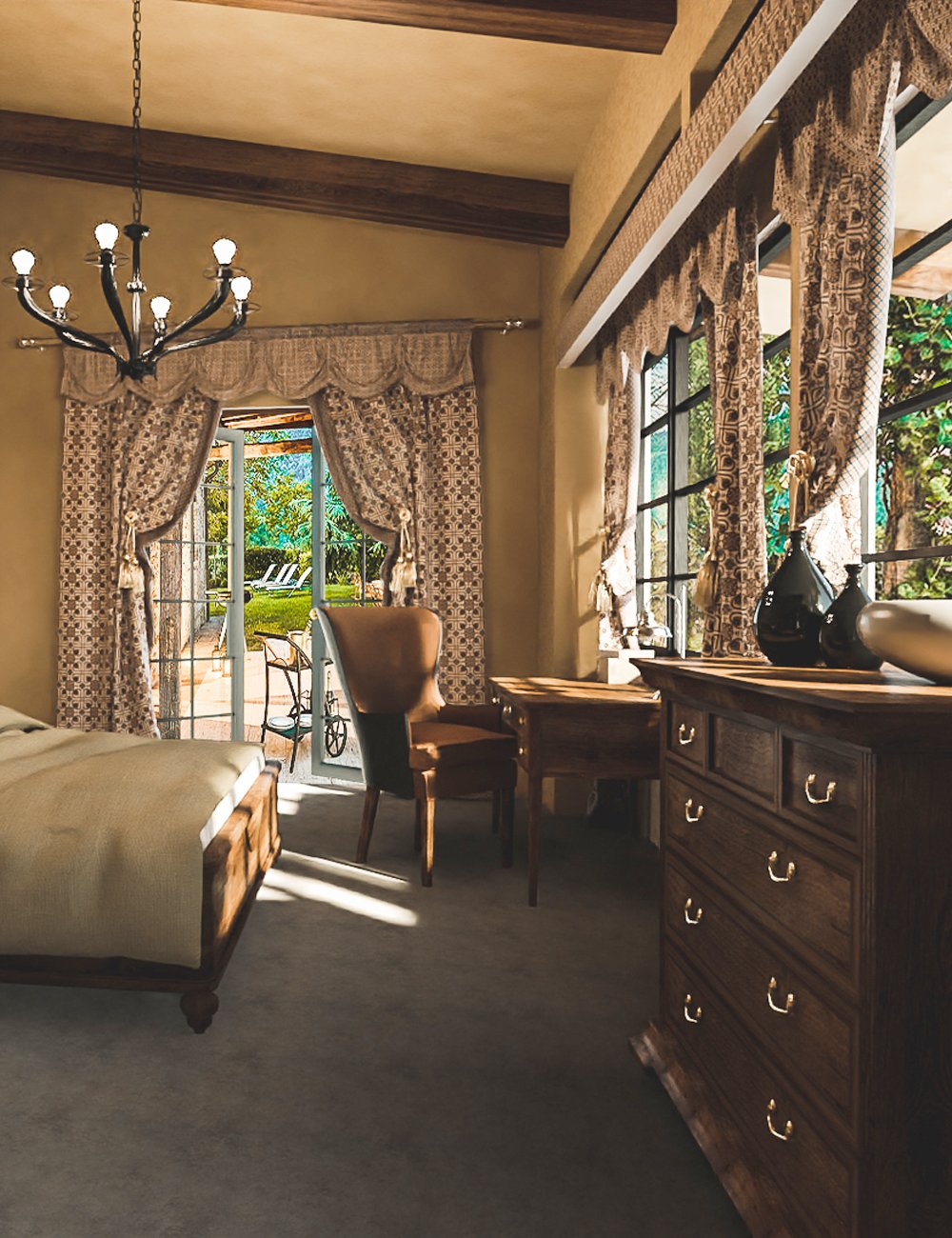 Tuscany Bedroom and Bath