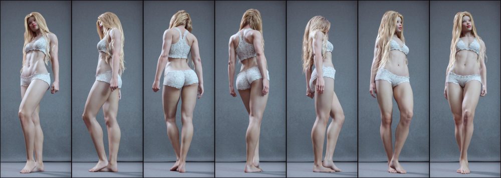 Zero One Dahlia Lingerie for Genesis 8 and 8.1 Female