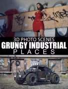 3D Photo Scenes - Grungy Industrial Places