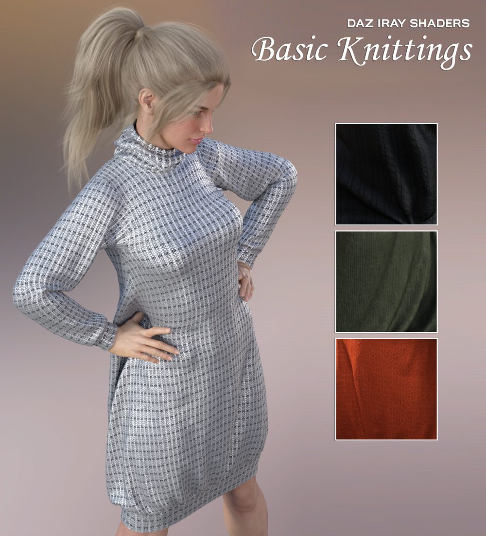 Daz Iray - Basic Knittings