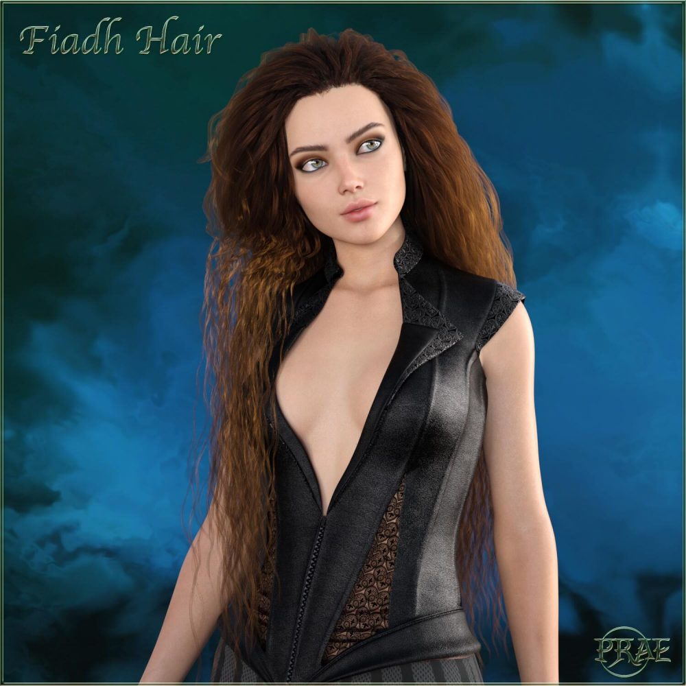 Prae-Fiadh Hair For G8 Daz