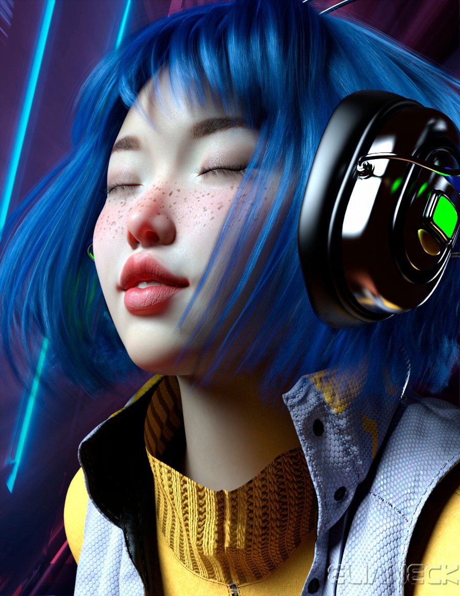 Ayu for Genesis 8 and 8.1 Female