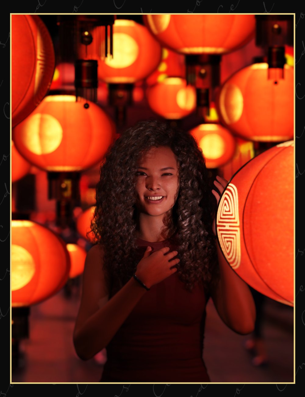 Chinese New Year Decoration Props