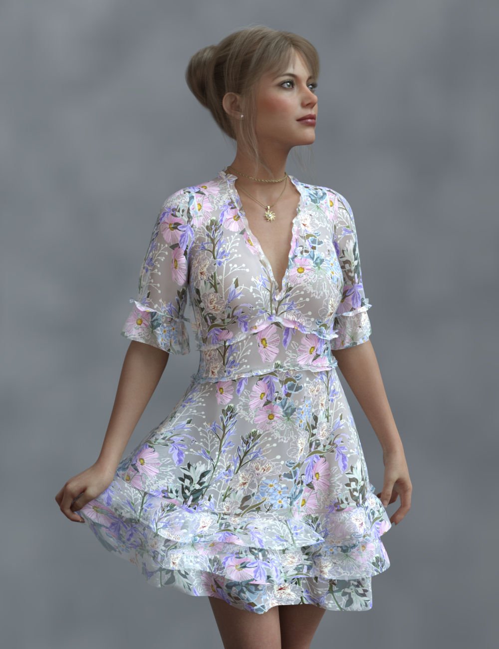 dForce Summer Sheer for Genesis 8 and 8.1 Females