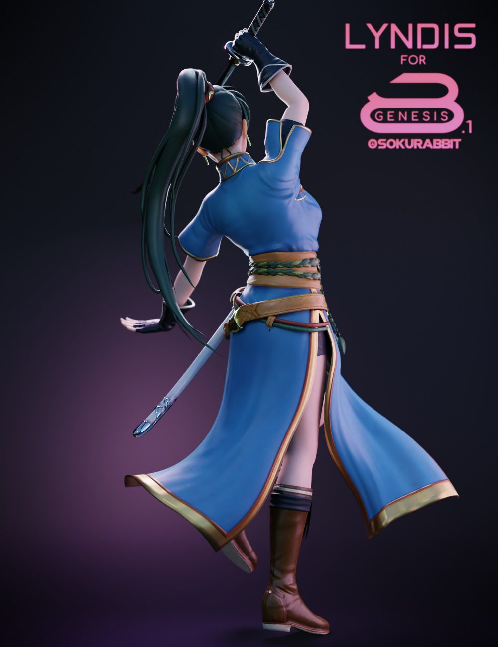 Lyndis for Genesis 8 and 8.1 Female