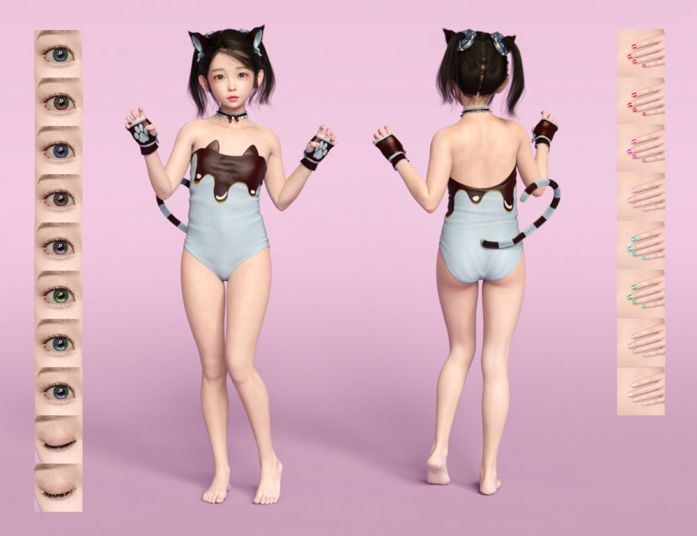 Nanami for Genesis 8.1 Female