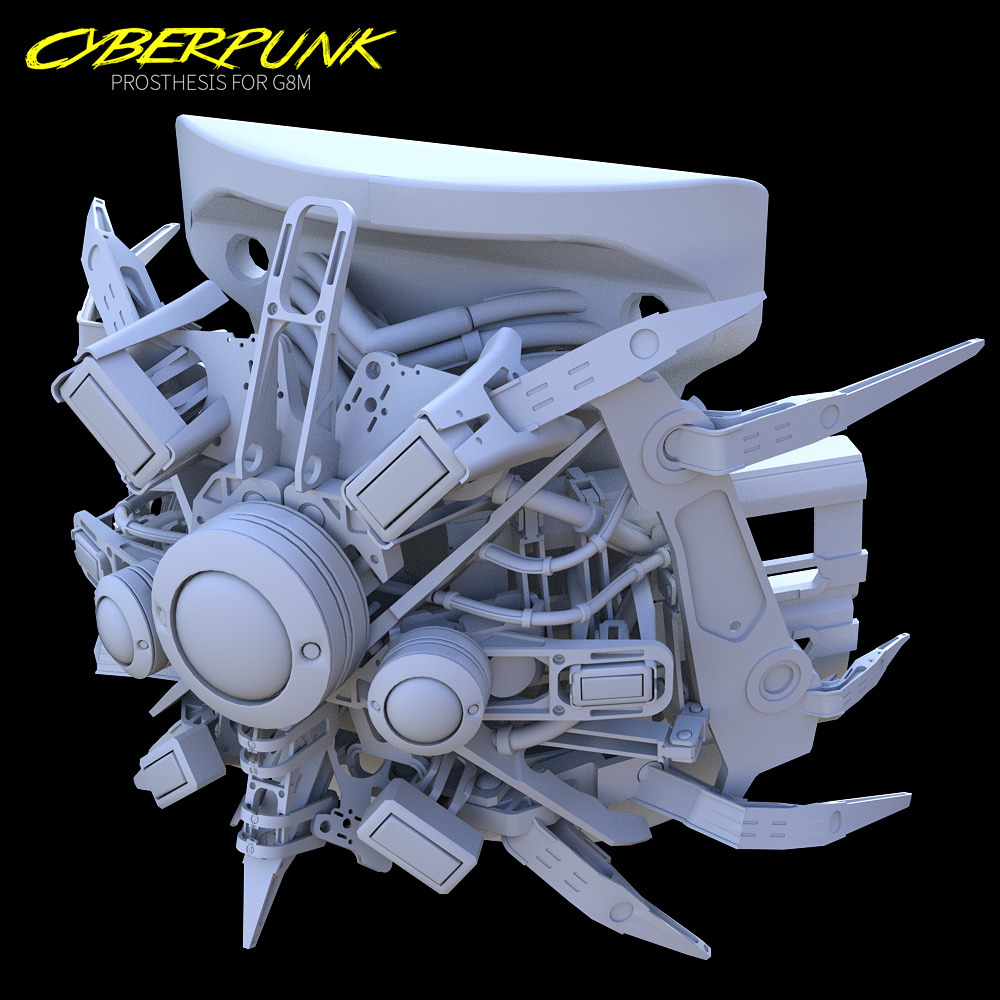 Cyberpunk Prosthesis for G8M