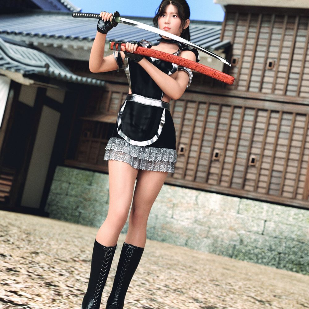 Street Samurai Maid dForce for G8F