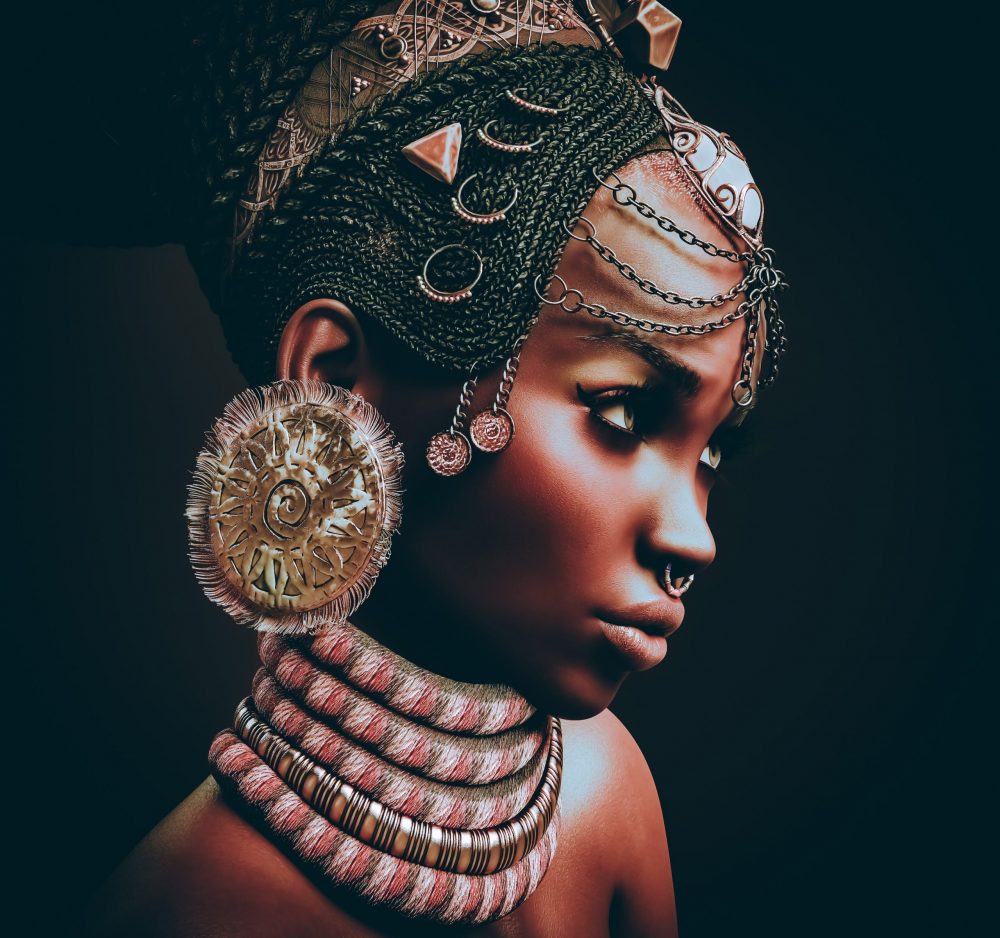 SHEBA Majestic Hairdress and Accessories Kit for Genesis 8 and Genesis 8.1