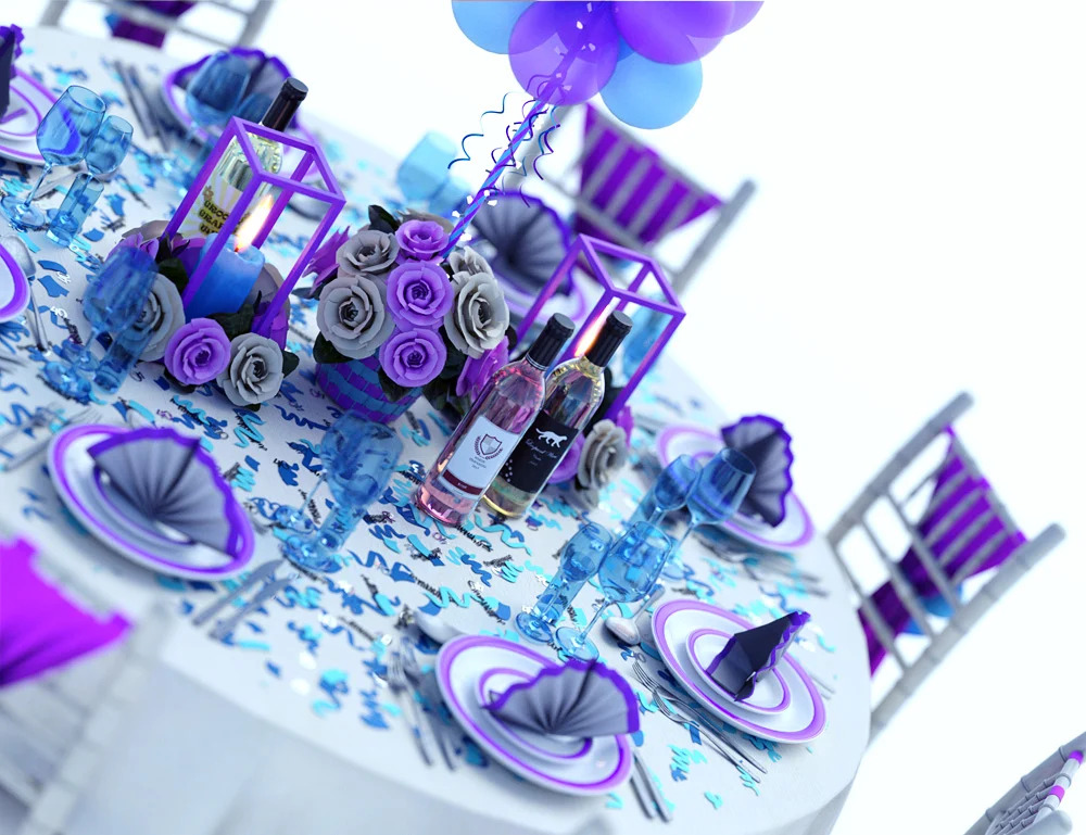 Table Confetti : Love, Death, Marriage and Birth