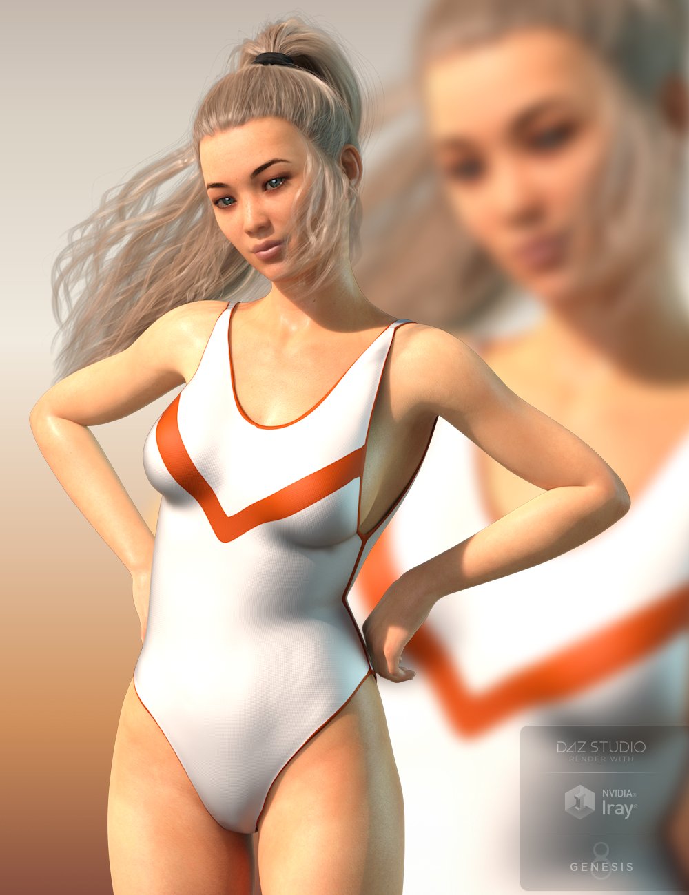 AQ Anna HD for Genesis 8 Female